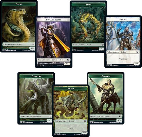ماجيك: The Gathering Innistrad: Midnight Hunt Commander Deck – Coven Counters (أزرق-أسود)، نسخة تغليف بسيطة in Saudi Arabia
