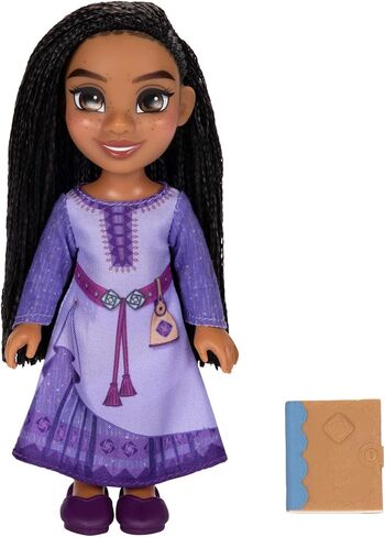 Disney Asha Petite Doll 6 Inches Tall, Pocket Size with Authentic Movie Fashions in Saudi Arabia