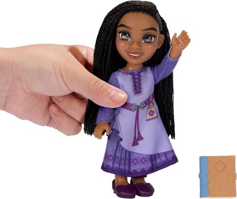 Disney Asha Petite Doll 6 Inches Tall, Pocket Size with Authentic Movie Fashions in Saudi Arabia