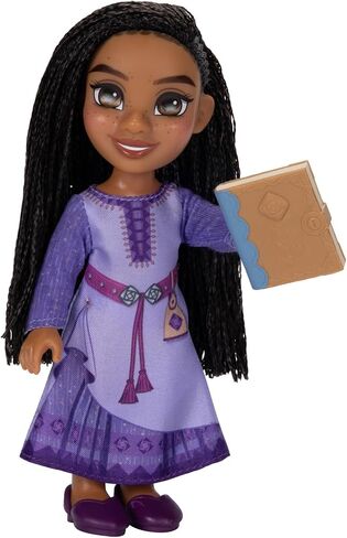 Disney Asha Petite Doll 6 Inches Tall, Pocket Size with Authentic Movie Fashions in Saudi Arabia