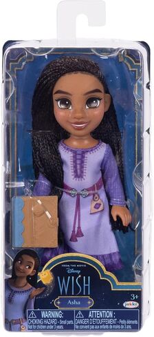 Disney Asha Petite Doll 6 Inches Tall, Pocket Size with Authentic Movie Fashions in Saudi Arabia
