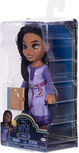 Disney Asha Petite Doll 6 Inches Tall, Pocket Size with Authentic Movie Fashions in Saudi Arabia