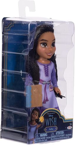 Disney Asha Petite Doll 6 Inches Tall, Pocket Size with Authentic Movie Fashions in Saudi Arabia