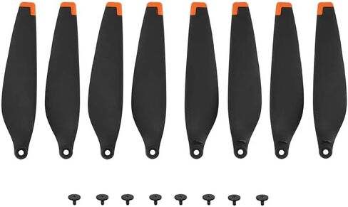 8 قطع مراوح لطائرة DJI Mini 3 Pro Drone 6030F ملحقات الدعامة أقل تقليل الضوضاء، المروحة سريعة الإصدار (أحمر أزرق أبيض 8) in Kuwait