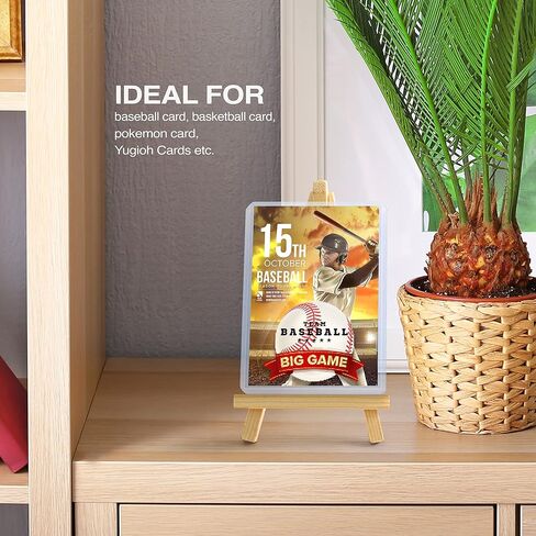 حامل بطاقات توب لودر من ايفرست بحجم 7.62 سم × 100 قطعة وأكمام شفافة لبطاقات التداول القابلة للتجميع، بطاقة رياضية، بطاقات يوجيوه (100 قيراط) in Kuwait