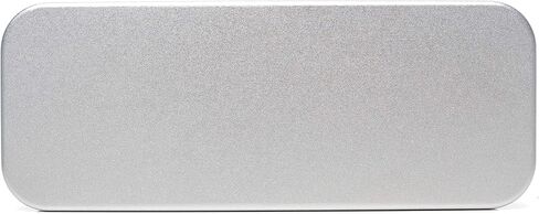 صندوق أقلام رصاص صغير من StuffIncase، بلاتيني. يُستخدم كقلم رصاص، أو مكياج، أو مجوهرات، أو هدية، أو حلوى، أو هدية عيد ميلاد in Kuwait