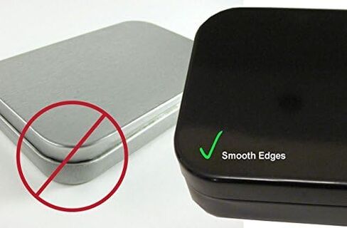 صندوق أقلام رصاص صغير من StuffIncase، بلاتيني. يُستخدم كقلم رصاص، أو مكياج، أو مجوهرات، أو هدية، أو حلوى، أو هدية عيد ميلاد in Kuwait