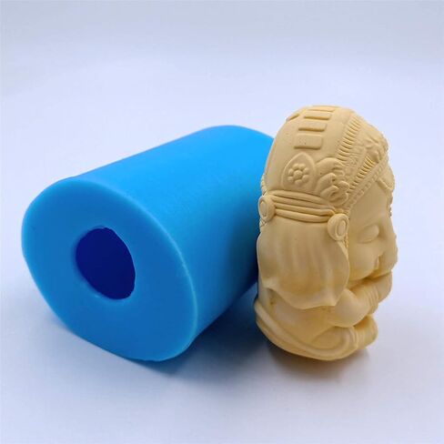 3D Buddha Design Candle Molds Soap 3D Silicone Buddha Mold for Candle Wax Aroma Gypsum Resin Decorating Crafts Making in Saudi Arabia