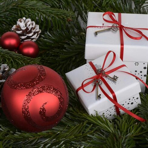 مجموعة مختلطة من LURLIN مكونة من 30 مفتاحًا هيكليًا كبيرًا مع طراز عتيق من النحاس البرونزي ومفاتيح القراصنة على شكل قلعة زنزانة لحفلات أعياد الميلاد، وهدايا ألعاب الكنز الصغيرة، موضوع العصور الوسطى في العصور الوسطى in Kuwait