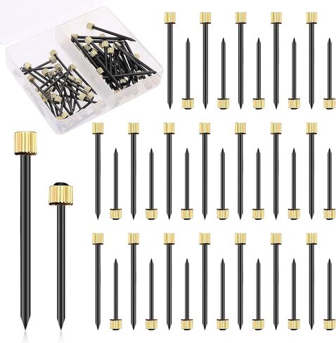 60PCS Picture Hanging Nails , 2 Sizes Small Nails for Picture Hanging Picture Frame Nails Wall Decorative Nails for Hanging Pictures Frame Kit for Claw Drywall Nails with Plastic Storage Box in Saudi Arabia