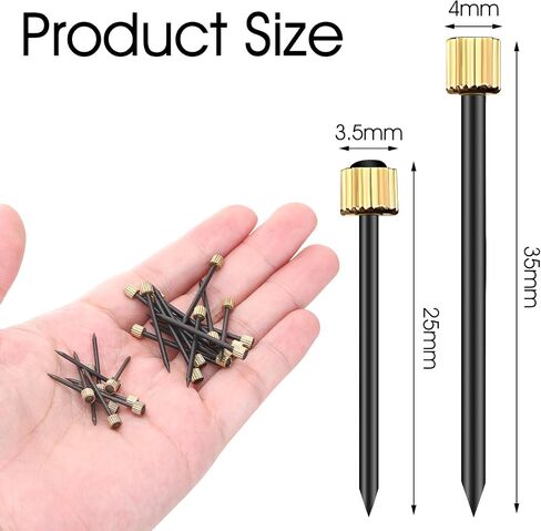 60PCS Picture Hanging Nails , 2 Sizes Small Nails for Picture Hanging Picture Frame Nails Wall Decorative Nails for Hanging Pictures Frame Kit for Claw Drywall Nails with Plastic Storage Box in Saudi Arabia