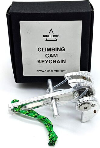 NiceClimbs Rock Climbing Cam Keychain in Kuwait