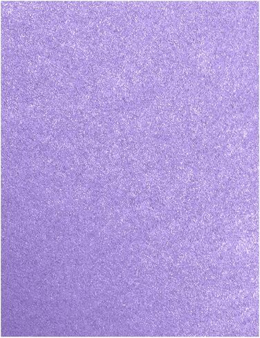 LUXPaper 4 3/16" x 5 7/16" Cardstock | Amethyst Metallic | 105lb. Cover | 1,000 Qty in Saudi Arabia