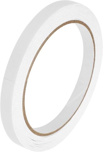 MECCANIXITY Double-Sided Tape 1/2 Inch x 22 Yards for Arts, Crafts, Photography, Scrapbooking, Tear-by-Hand, Paper Backing, Pack of 3 in Kuwait