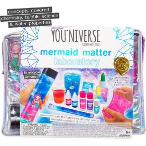 Just My Style You*niverse Mermaid Matter Lab، مجموعات العلوم والتكنولوجيا والهندسة والرياضيات في المنزل للأطفال من سن 6 سنوات فما فوق، تجارب حورية البحر، حفلات أعياد ميلاد حورية البحر، حفلات النوم in Kuwait