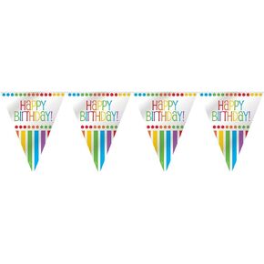 Unique Favors Rainbow Party Cellophane Bags | 11" x 5" | 20 Pcs, Multicolor in Kuwait