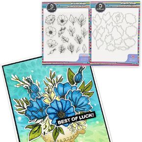 Alinacutle Love Wedding Day Sentiments Stamp,Words Clear Stamps Silicone Stamp Cards Sentiments Stamp, Greeting Words Pattern for Card Making, Mini Album & DIY Scrapbooking Journaling
