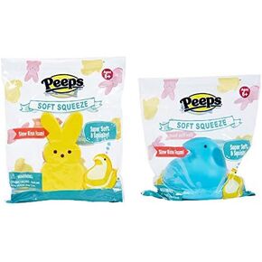 مجموعة حشو سلة عيد الفصح من الفوم من ليتل كيدز بيبس على شكل فرخ أو أرنب إسفنجي بطيء الارتفاع، ستختلف الشخصية متعددة الألوان in Kuwait