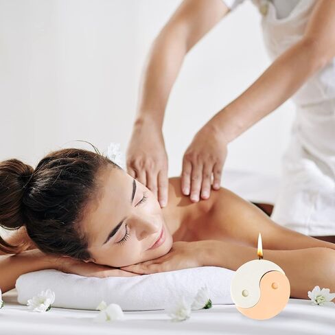 ONNPNN Tai Chi سيليكون العفن، قالب شمعة يين يانغ، قوالب راتنج ايبوكسي رمز تاي تشي، قالب فوندانت، إبداعي يين يانغ صناعة يدوية لتزيين الهدايا in Kuwait