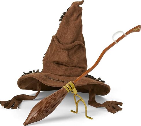 American Girl Harry Potter 18-inch Doll Accessories Hogwarts Sorting Hat plus Nimbus 2000 Broomstick, For Ages 6+ in Saudi Arabia
