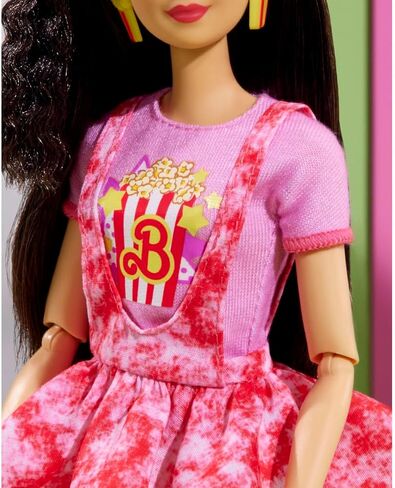 Barbie Rewind Doll & Accessories with Curly Blonde Hair & 1980s-inspired Prom Queen Outfit, Collectible & Displayable in Saudi Arabia