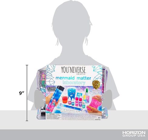 Just My Style You*niverse Mermaid Matter Lab، مجموعات العلوم والتكنولوجيا والهندسة والرياضيات في المنزل للأطفال من سن 6 سنوات فما فوق، تجارب حورية البحر، حفلات أعياد ميلاد حورية البحر، حفلات النوم in Kuwait
