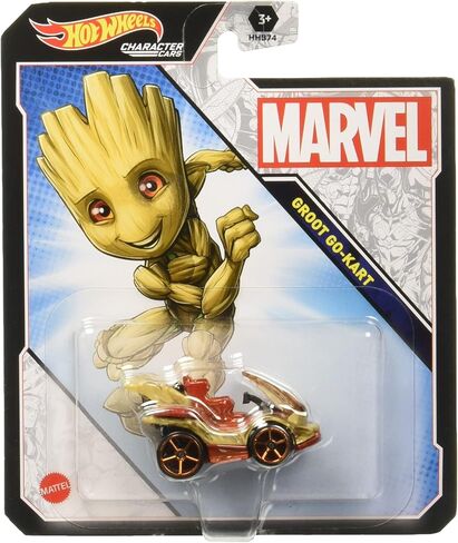 Hot Wheels Character Cars Marvel Groot Toy Vehicle for Ages 3 and Up in Saudi Arabia