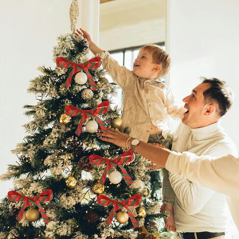 25 ياردة عيد الميلاد شريط الشريط 5/8 بوصة أحمر أخضر عيد الميلاد حلوى قصب أشرطة حك شريط نسيج مخطط لشجرة عيد الميلاد ديكور هدية التفاف إكليل القوس DIY الحرفية in Kuwait