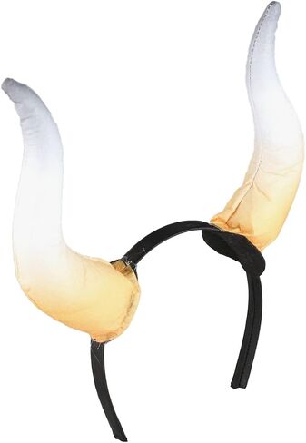 BinaryABC Halloween Large Bull Horns Costume Headband,Halloween Goat Horns Cosplay Costume Accessory,Halloween Party Favor in Saudi Arabia