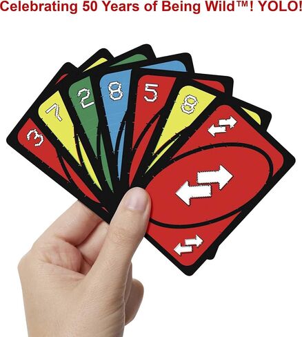 Mattel Games UNO Iconic Series 1980s Matching Card Game Featuring Decade-Themed Design, 112 Cards for Collectors, Teen & Adult Game Night, Ages 7 Years & Older. in Saudi Arabia