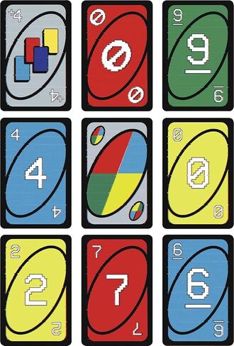 Mattel Games UNO Iconic Series 1980s Matching Card Game Featuring Decade-Themed Design, 112 Cards for Collectors, Teen & Adult Game Night, Ages 7 Years & Older. in Saudi Arabia