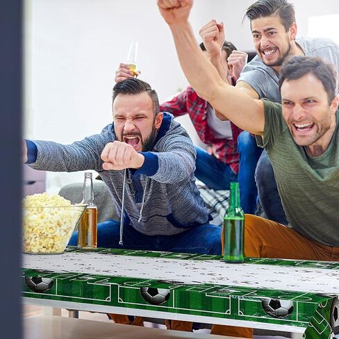3 قطع أغطية طاولة كرة القدم، غطاء طاولة بنمط كرة القدم من البلاستيك مطبوع عليه غطاء طاولة رياضي لمناسبة كرة القدم، مجموعة لوازم الحفلات بطابع كرة القدم، حفلة عيد ميلاد، حدث خارجي، ديكور حدث المدرسة in Kuwait