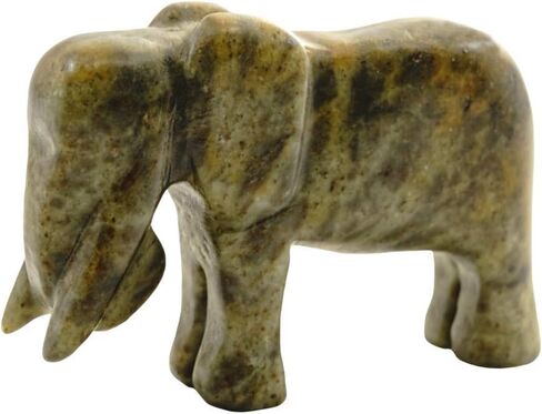 مجموعة نحت حجر الصابون الإبداعي على شكل فيل من ستوديو ستون للفنون والحرف اليدوية للأطفال البالغين in Kuwait