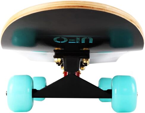 Skateboards for Beginners Kids Boys Girls and Adults 31"x8" Pro Complete Skateboard 8 Layers Maple Wood, Double Kick Concave, Fascinating Cool, Solid&Durable in Saudi Arabia