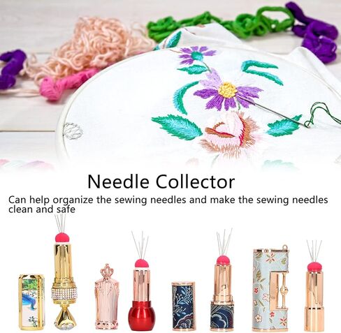 وسادة دبابيس بتصميم قابل للسحب من Zerodis، وسادة رائعة على شكل أحمر الشفاه، وسادة إبرة الخياطة المنزلية المحمولة in Kuwait