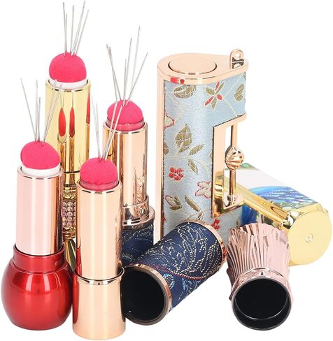 وسادة دبابيس بتصميم قابل للسحب من Zerodis، وسادة رائعة على شكل أحمر الشفاه، وسادة إبرة الخياطة المنزلية المحمولة in Kuwait