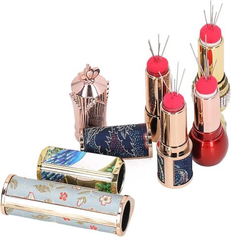 وسادة دبابيس بتصميم قابل للسحب من Zerodis، وسادة رائعة على شكل أحمر الشفاه، وسادة إبرة الخياطة المنزلية المحمولة in Kuwait