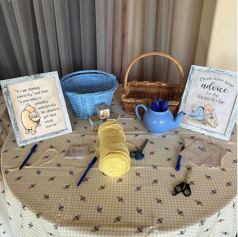 8 × 10 قطع مركزية بتصميم اقتباسات ويني للطاولات، لافتة كلاسيكية لحفلات استقبال المولود الجديد، ديكور للغرفة، مثالية لتزيين حفلات عيد ميلاد بوه، لوازم الحضانة وحديثي الولادة in Kuwait