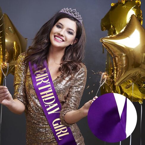 تاج عيد الميلاد، طقم وشاح عيد ميلاد فتاة وحجر الراين من CIEHER، تاج وردي، والتيجان والتيجان للنساء والفتيات، هدايا لحفلات أعياد الميلاد وحفلات التخرج، مجموعة زينة عيد الميلاد in Kuwait