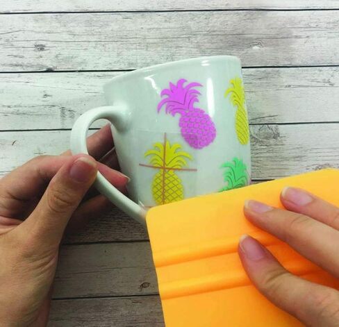 أوراق فينيل وردية فاتحة من كرافتبادس - متينة ولاصقة ولامعة ومقاومة للماء | (10) 30.48 سم × 30.48 سم - للحرف اليدوية والكريكوت والصورة الظلية والتعبيرات والكاميو والعلامات in Kuwait