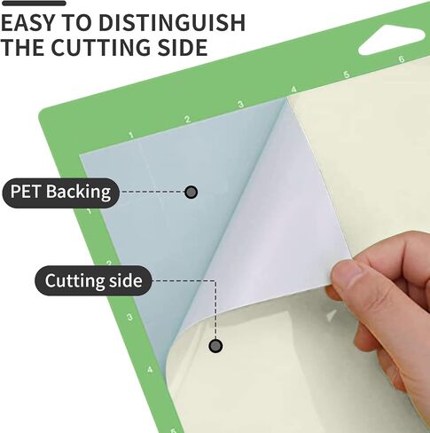 Cold Color Changing Vinyl for Cricut, Permanent Adhesive Vinyl 6 Sheets-12" x 10" Cold Color Changing Vinyl & 2 Transfer Tape Sheets for Craft Cutter, Self Adhesive Vinyl for Cricut (Cold Changing) in Kuwait