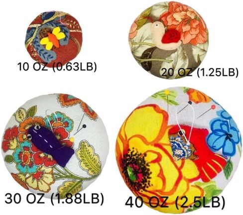 PeavyTailor Emery Pin وسادة 10 أونصة منظم تخزين الإبر، وسائد دبوسية مصنوعة يدويًا للخياطة. وسادة إبرة على شكل لطيف لخياطة الحرف اليدوية - الخنفساء الحمراء in Kuwait