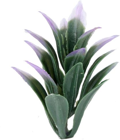 Yetaha 100PCS Mixed Model Plants Colorful Flowering Plants Railway Park Garden Scene Architecture Ornament Scenery Railroad Layout Scene Decoration, Height 4cm/1.57inch in Saudi Arabia