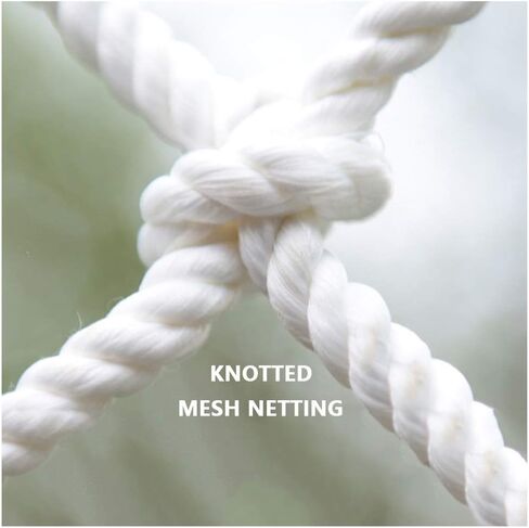 White Fence Net, Stair Railing Safety Net for Children, Outdoor Playground Fence Netting, Truck Cargo Net Cover (Size : 1x1m(3x3ft)) in Saudi Arabia
