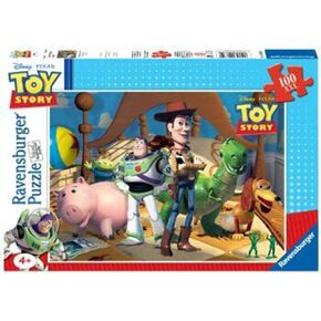 Ravensburger Disney Pixar: Toy Story 100-Piece Jigsaw Puzzle for Kids - Unique Puzzle Pieces for Frustration-Free Fun | Enhances Concentration and Creativity | Ideal Gift for Boys and Girls in Kuwait