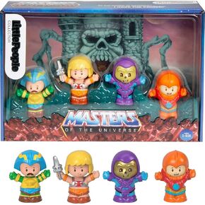 Little People Collector Masters of the Universe Figure Set, 4 character figures in a giftable package for fans ages 1-101 years in Kuwait