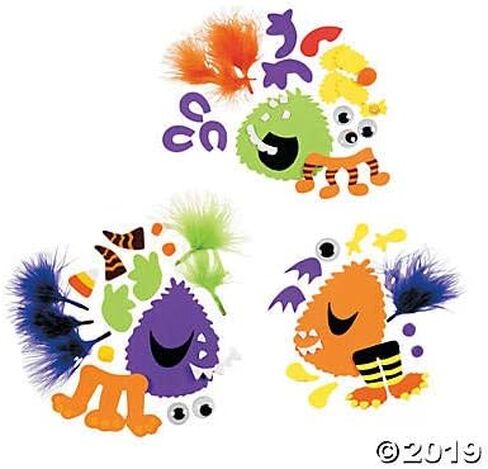 Foam Silly Monsters Magnet Craft Kit - Crafts for Kids and Fun Home Activities in Saudi Arabia