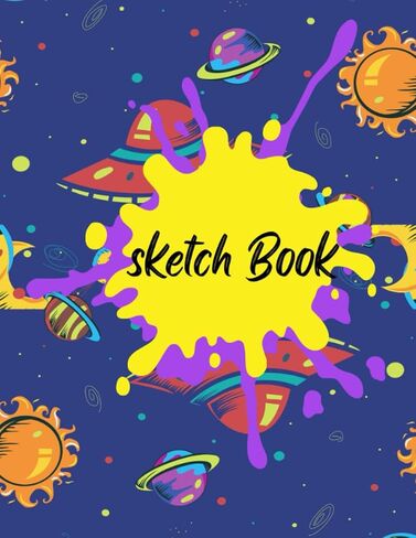 Sketch Book: Notebook For Drawing, Sketching, Doodling, Painting, Artist Drawing, Blank Paper Notebook 110 Pages, 8.5x11 Inches, Sketch Book Notebook For Art Class/Home/Office/School. in Saudi Arabia