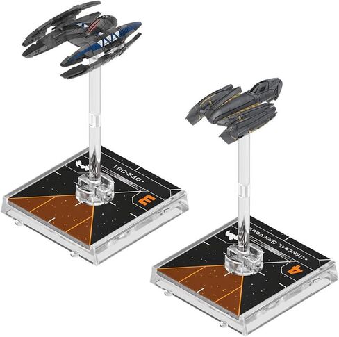 لعبة Star Wars X-Wing الإصدار الثاني المصغرة من لعبة Naboo Royal N-1 Starfighter EXPANSION PACK - لعبة استراتيجية للبالغين والأطفال، للأعمار من 14 عامًا فما فوق، لاعبان، وقت لعب 45 دقيقة، مصنوعة بواسطة Atomic Mass Games in Kuwait
