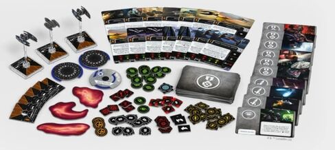 لعبة Star Wars X-Wing الإصدار الثاني المصغرة من لعبة Naboo Royal N-1 Starfighter EXPANSION PACK - لعبة استراتيجية للبالغين والأطفال، للأعمار من 14 عامًا فما فوق، لاعبان، وقت لعب 45 دقيقة، مصنوعة بواسطة Atomic Mass Games in Kuwait